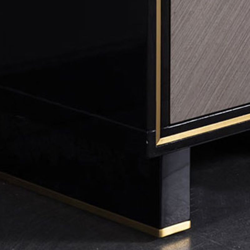 Mobile porta TV in vetro con porta TV rettangolare in stile lusso