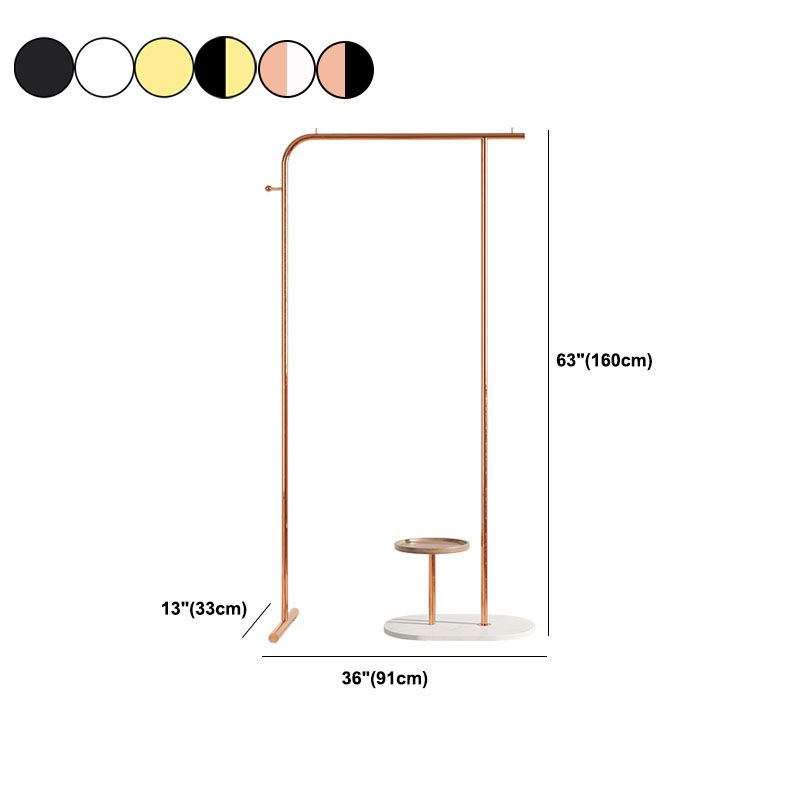 Splendido appendiabiti a gancio a gancio monoconcino con scaffalatura