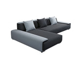 Dark Grey Modular Sectional with Square and Pillow Back Cushion Clearhalo 'furn' 'furn_sectionals' 'Furniture' 'furniture_sectionals' 'kitchen' 'kitchen_sectionals' 'Living Room Furniture' 'Sectionals' 1200x1200_9c1b174a-7920-45c8-9518-2675d2534f73