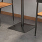 Industrial Pine Wood Dining Table Square Table in Nature with Metal Pedestal Clearhalo ' dining_table' 'Dining Tables & Seating' 'Dining Tables' 'furn' 'furn_dining_table' 'Furniture' 'furniture_dining_table' 'Kitchen & Dining Furniture' 'kitchen&dining_furn' 'kitchen' 'kitchen_dining_table' 1200x1200_9c1c70a6-bc2a-4d8a-82f5-77ed2d256f4b