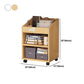 Modern Style Bookshelf Wooden Shelf Bookcase with Caster Wheels Clearhalo 'Bookcases' 'furn' 'furn_bookcases' 'Furniture' 'furniture_bookcases' 'Office Furniture' 1200x1200_9c1d05d3-724f-4595-9ef5-cd28670da196