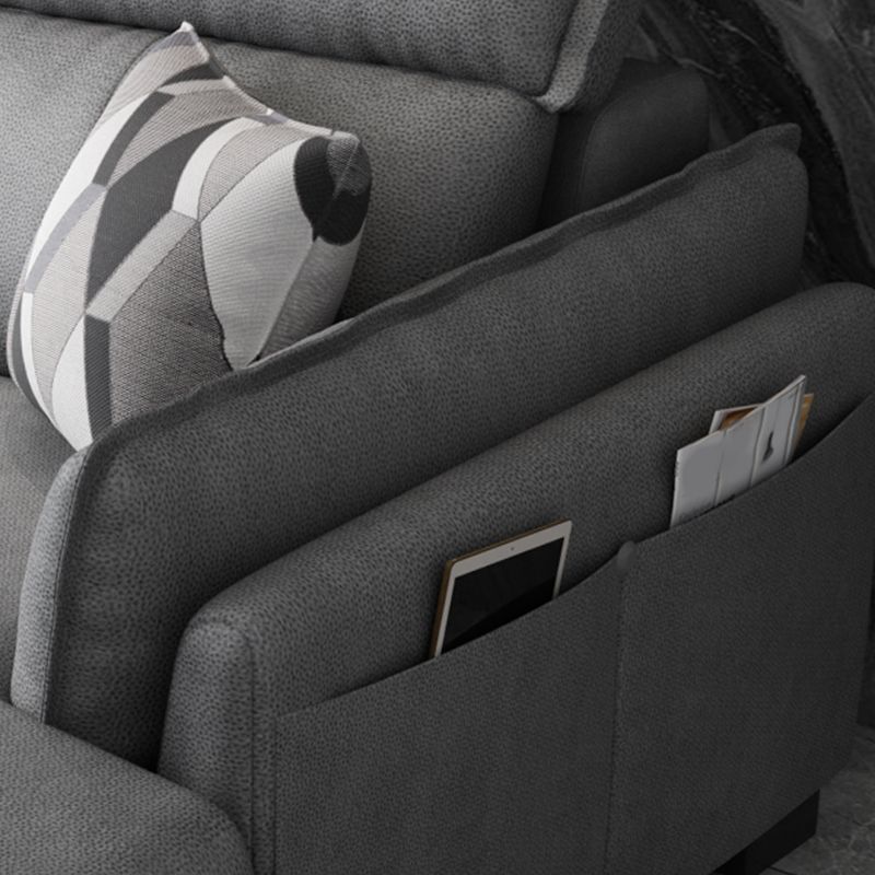 Divano in legno contemporaneo e in legno in finto e divano a braccio quadrato