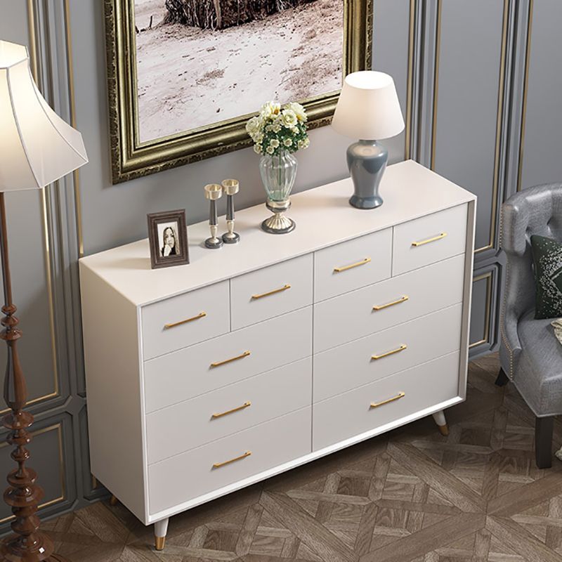 Sala da pranzo a buffet in legno in stile glam 35.4 "H 10-Drawer Buffet Server