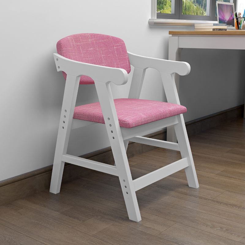 Open Back Dining Arm Chair Upholstered Single Dining Armchair with Wood Legs Clearhalo ' kitchen&dining_furn' 'Dining Chairs' 'Dining Tables & Seating' 'dining_chair' 'furn' 'furn_dining_chair' 'Furniture' 'furniture_dining_chair' 'Kitchen & Dining Furniture' 'kitchen' 1200x1200_9c235515-aa92-44e1-8174-823f687d1c64