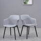 Modern Style Chair Dining Arm Chair for Kitchen with Plastic Legs Clearhalo 'Dining Chairs' 'Dining Tables & Seating' 'dining_chair' 'furn' 'furn_dining_chair' 'Furniture' 'furniture_dining_chair' 'Kitchen & Dining Furniture' 1200x1200_9c283eaa-d54e-4a15-973d-ad7eaf416e6f