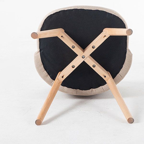 Modern Style Wood Chair Upholstered Fabric Dining Side Chair (Set of 2) Clearhalo 'Dining Chairs' 'Dining Tables & Seating' 'dining_chair' 'furn' 'furn_dining_chair' 'Furniture' 'furniture_dining_chair' 'Kitchen & Dining Furniture' 1200x1200_9c2a41b6-d3b8-44dd-8569-7118e2793070