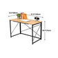 Modern Style Office Desk Wooden Folding Writing Desk for Home