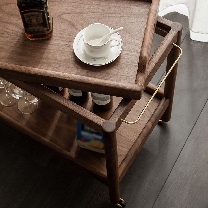 Rectangular Solid Wood Side Table Farmhouse 17" Wide Side Table with Wheels Clearhalo 'Coffee & Accent Tables' 'End & Side Tables' 'end_side_table' 'end_side_tables' 'furn' 'furn_end_side_tables' 'Furniture' 'furniture_end_side_table' 'Living Room Furniture' 1200x1200_9c2e5e14-7ff9-400b-8ce6-d4f037bc27f0