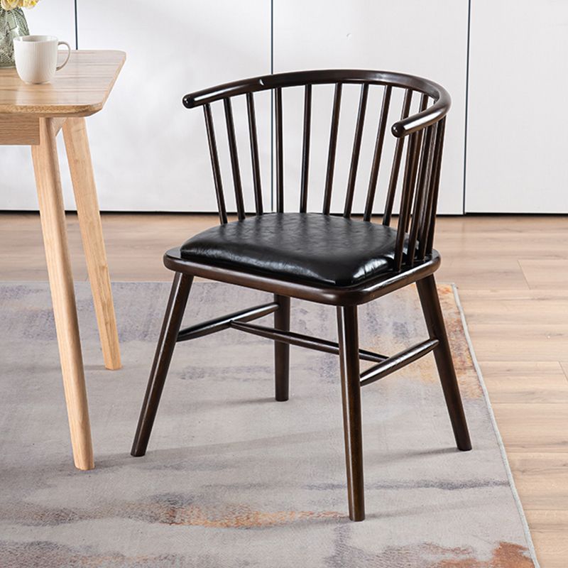 Modern Solid Wood Arm Chair Windsor Side Chair for Dining Room Clearhalo 'Dining Chairs' 'Dining Tables & Seating' 'dining_chair' 'furn' 'furn_dining_chair' 'Furniture' 'Kitchen & Dining Furniture' 1200x1200_9c307bca-b21c-4790-aa96-7baf1ebc3fa4