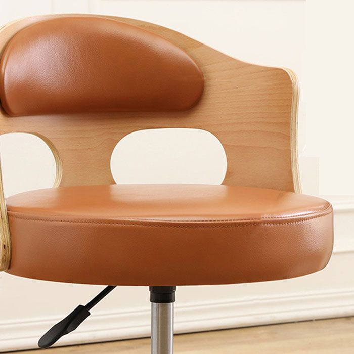 Industrial Style Bar-stool Round Seat with Adjustable Height Barstool for Kitchen Clearhalo 'Bar Furniture' 'Bar Stools' 'bar_stools' 'furn' 'furn_bar_stools' 'furniture_bar_stools' 'Kitchen & Dining Furniture' 'kitchen&dining_furn' 'kitchen' 'kitchen_furn' Furniture' 1200x1200_9c333b05-9b89-487d-9370-68d8c9d3c9c9