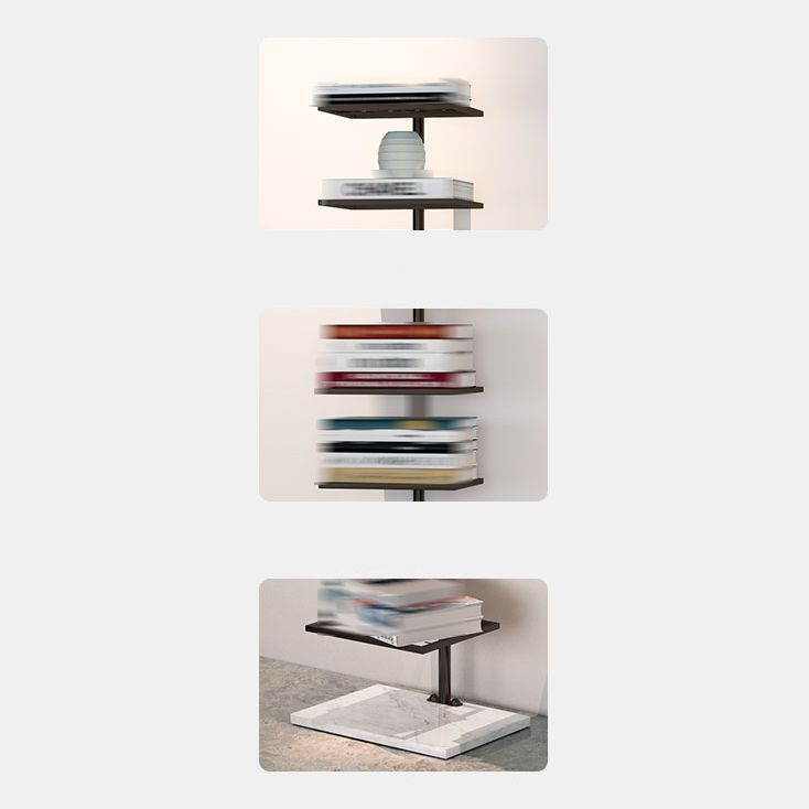 Modern Style Open Bookshelf Metal Etagere Shelf Bookcase for Home Clearhalo 'Bookcases' 'furn' 'furn_bookcases' 'Furniture' 'furniture_bookcases' 'kitchen' 'kitchen_bookcases' 'Living Room Furniture' 'Office Furniture' 1200x1200_9c3379d2-e718-4b7c-95ab-de1fe4eed5a9