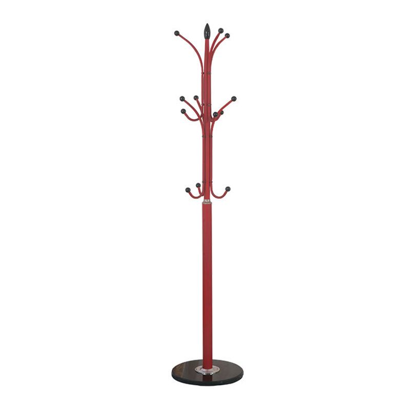 Entrada Hall Tree Industrial Wood Free Standing Hallway Panger