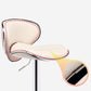 Modern Style Bar-stool with Adjustable Height Low Back Footrest Swivel for Counter Bar Clearhalo 'Bar Furniture' 'Bar Stools' 'bar_stools' 'furn' 'furn_bar_stools' 'furniture_bar_stools' 'Kitchen & Dining Furniture' 'kitchen&dining_furn' 'kitchen' 'kitchen_furn' Furniture' 1200x1200_9c35255d-2b38-4bcd-afc6-7bfc34e47d05