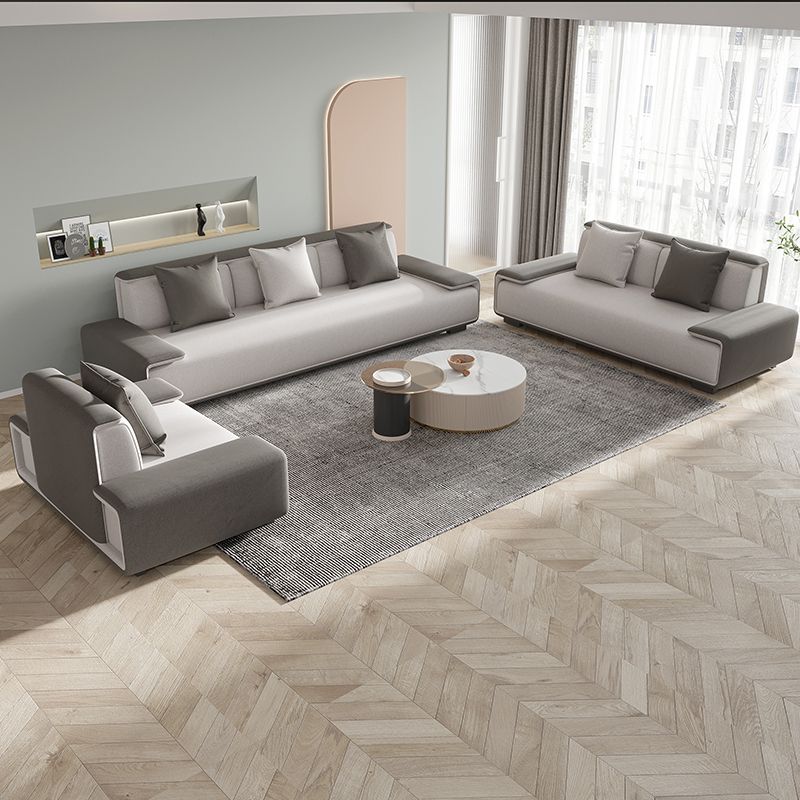 29.52"H Faux Leather Stain Resistant Pillow Top Arm Sofa for Living Room Clearhalo 'furn' 'furn_sofas' 'Furniture' 'furniture_sofas' 'kitchen' 'kitchen_sofas' 'Living Room Furniture' 'Sofa' 'sofas' 1200x1200_9c359df3-7320-4c9c-9eb0-d0ebfbae7c81