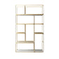 Glam Style Metal Bookshelf Etagere Shelf Bookcase for Home Office Clearhalo 'Bookcases' 'furn' 'furn_bookcases' 'Furniture' 'furniture_bookcases' 'Office Furniture' 1200x1200_9c35e29f-6087-4aee-9a53-0642d34ec168