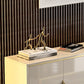 Sideboard Sideboard in stile glam beige con porte per soggiorno