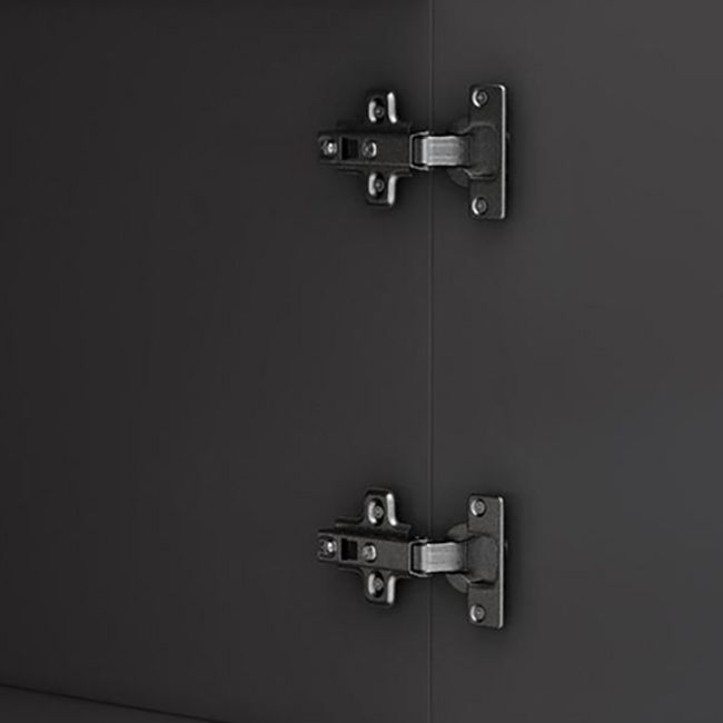 Contemporary 2-Door TV Stand 1-Open Shelf TV Console - 15.75" H Clearhalo 'furn' 'furn_tv_stands_entertainment_centers' 'Furniture' 'Living Room Furniture' 'TV Stands & Entertainment Centers' 'TV Stands & Media Storage Furniture' 'tv_stands_entertainment_centers' 1200x1200_9c3908d0-93e2-434e-9004-c56aa309441d