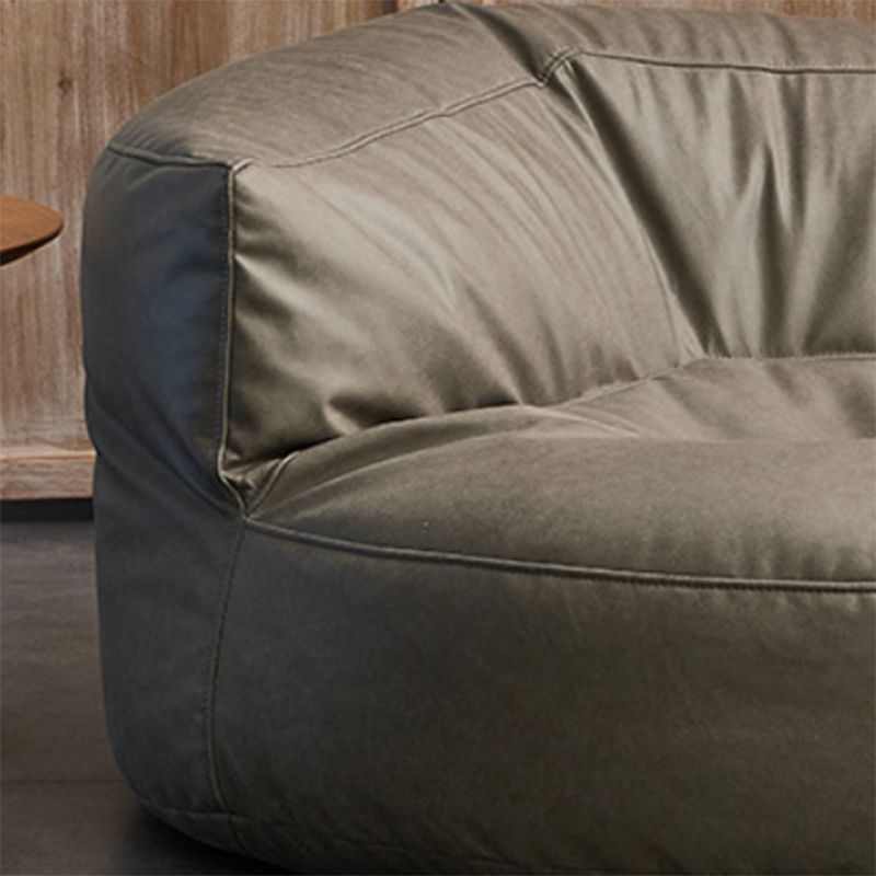 Nordic Bonded Leather Armless Tight Back EPP Filled Aceent Chair Clearhalo 'Accent Chairs' 'accent_chairs' 'Chairs & Seating' 'furn' 'furn_accent_chairs' 'Furniture' 'Living Room Furniture' 1200x1200_9c3ae150-8c72-4d07-b96d-2a629fceffcd