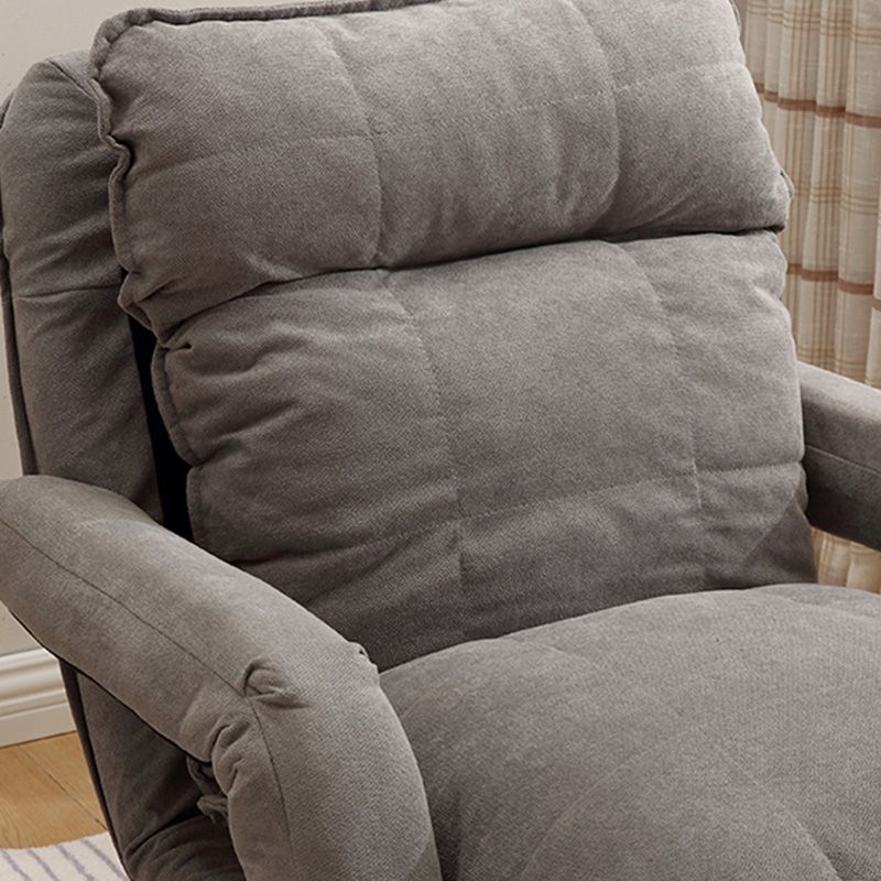 23.62 "Brede converteerbare stoel met eenvoudige vierpoten Biscuit Back Fauteuil