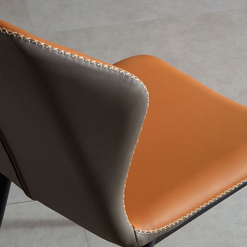 Silla lateral del ala industrial sillas de comedor sin brazo sin brazo