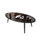 14.9/18.8" H 4-Leg Base Wooden Solid Color Round Coffee Table For Apartment Clearhalo 'Coffee & Accent Tables' 'Coffee Tables' 'coffee_tables' 'furn' 'furn_coffee_tables' 'Furniture' 'Living Room Furniture' 1200x1200_9c3f4063-be14-48a5-8091-d02affefe438