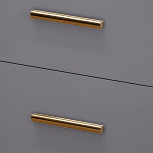 Glamakzent Tisch Nachttisch Schubladen Aufbewahrungsbett Nachttisch mit Beinen