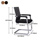 Medium/High Back Office Chair Fixed Armchair with Fabric Sponge Cushion Clearhalo 'furn' 'furn_office_chair' 'Furniture' 'Office Chairs' 'Office Furniture' 'office_chair' 1200x1200_9c42017c-f3ce-493d-a50d-8b5c79633a7b