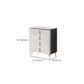 Stone Glam Storage Chest Bedroom White Chest with Metal Legs Clearhalo 'Bedroom Furniture' 'Dressers & Chests' 'dressers_chests' 'furn' 'furn_dressers_chests' 'Furniture' 1200x1200_9c46ecf6-c934-4cc7-8c16-70304aa427cd