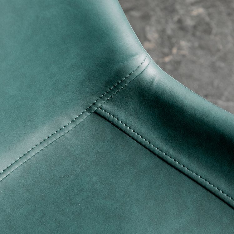 Contemporary Style Dining Chairs Armless Kitchen Side Chairs with Metal Legs Clearhalo ' kitchen&dining_furn' 'Dining Chairs' 'Dining Tables & Seating' 'dining_chair' 'furn' 'furn_dining_chair' 'Furniture' 'furniture_dining_chair' 'Kitchen & Dining Furniture' 'kitchen' 1200x1200_9c484b1f-1702-4b62-b6bc-e93b7f89de0c