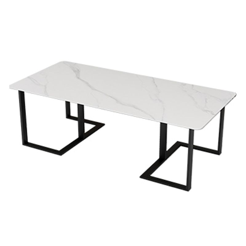 Home Office Rechteckiger Treffen Tisch Luxus fester Schreibtisch