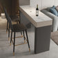 Rectangular White Modern Bar Table Stone Table for Restaurant Clearhalo 'Bar Furniture' 'Bar Tables' 'bar_tables' 'furn' 'furn_bar_tables' 'Furniture' 'Kitchen & Dining Furniture' 1200x1200_9c4fefd6-9678-41eb-af6f-8fc5964e632b