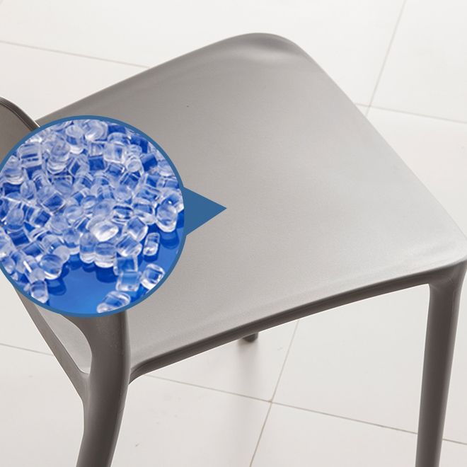 Nordic Chair Dining Armless Chair for Kitchen with Plastic Legs Clearhalo 'Dining Chairs' 'Dining Tables & Seating' 'dining_chair' 'furn' 'furn_dining_chair' 'Furniture' 'furniture_dining_chair' 'Kitchen & Dining Furniture' 1200x1200_9c5036e6-dd50-42a5-8819-54be8794021b