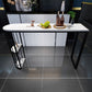 Glam Indoor Counter Height Set Stone and Metal 1/2/5 Pieces Storage Pub Dining Set Clearhalo 'Bar Furniture' 'furn' 'furn_home_bar_bar_sets' 'Furniture' 'Home Bars & Bar Sets' 'home_bar_bar_sets' 'Kitchen & Dining Furniture' 1200x1200_9c508631-8314-4bd9-a757-90b9d1e85e70