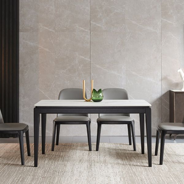 Mid-Century Rectangle Dining Table 4-foot Dining Room Furniture for Home Clearhalo ' dining_table' 'Dining Tables & Seating' 'Dining Tables' 'furn' 'furn_dining_table' 'Furniture' 'furniture_dining_table' 'Kitchen & Dining Furniture' 'kitchen&dining_furn' 'kitchen' 'kitchen_dining_table' 1200x1200_9c51a416-d39d-4256-9cb6-616f53d34b08