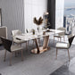 Glam 1/2/5/7 Pieces Dinette Set Sintered Stone Dining Room Set Clearhalo 'Dining Room Sets' 'Dining Tables & Seating' 'dining_room_set' 'Furniture' 'furniture_dining_room_set' 'Kitchen & Dining Furniture' 1200x1200_9c51eb60-6b91-48ea-865c-ddc22f591e6a