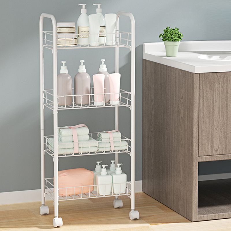 11"W Bookshelf Contemporary Style Bookcase with Casters for Home and Study Room Clearhalo 'Bookcases' 'furn' 'furn_bookcases' 'Furniture' 'furniture_bookcases' 'kitchen' 'kitchen_bookcases' 'Living Room Furniture' 'Office Furniture' 1200x1200_9c51ef90-caa4-493c-b2e8-9f72bee49691