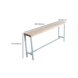 Tavolo da pranzo moderno altezza del pub tavolo da pub in legno per uso del patio