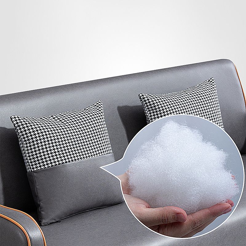 Scandinavian Tight Back Loveseat Square Arm Sofa for Apartment Clearhalo 'furn' 'furn_sofas' 'Furniture' 'furniture_sofas' 'Living Room Furniture' 'Sofa' 'sofas' 1200x1200_9c5624fb-2ba1-49a8-885c-39cf2cb97b0d