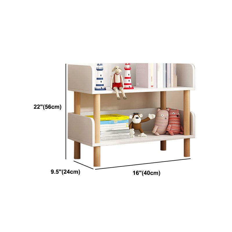Scandinavian Vertical Bookshelf Open Etagere Manufactured Wood and Solid Wood Bookcase Clearhalo 'Bookcases' 'furn' 'furn_bookcases' 'Furniture' 'furniture_bookcases' 'Office Furniture' 1200x1200_9c56dad1-1595-483a-8465-ad265bf11b51