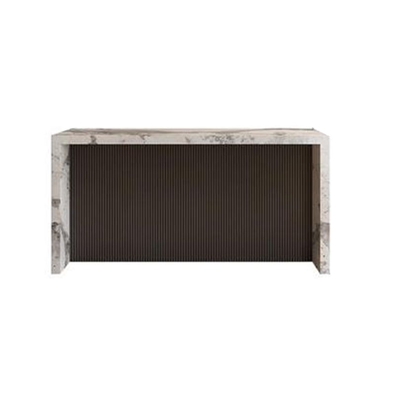 Modern Rectangle Stone Bar Dining Table Table for Living Room Clearhalo 'Bar Furniture' 'Bar Tables' 'bar_tables' 'furn' 'furn_bar_tables' 'Furniture' 'Kitchen & Dining Furniture' 1200x1200_9c57a8d0-ea00-41a9-b488-dbb1b7edcd0c
