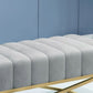 14.96 Inch H Glam Seating Bench Foam Cushioned Bench for Bedroom Clearhalo 'Benches' 'Chairs & Seating' 'furn' 'furn_benches' 'Furniture' 'Living Room Furniture' 1200x1200_9c587a44-b11a-43c2-ba63-4b21a9229e39