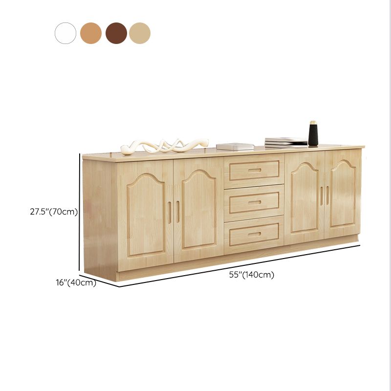 Wooden TV Media Stand Contemporary TV Console for Living Room Clearhalo 'furn' 'furn_tv_stands_entertainment_centers' 'Furniture' 'Living Room Furniture' 'TV Stands & Entertainment Centers' 'TV Stands & Media Storage Furniture' 'tv_stands_entertainment_centers' 1200x1200_9c5c6000-276b-4128-b82d-3e8b9e379924