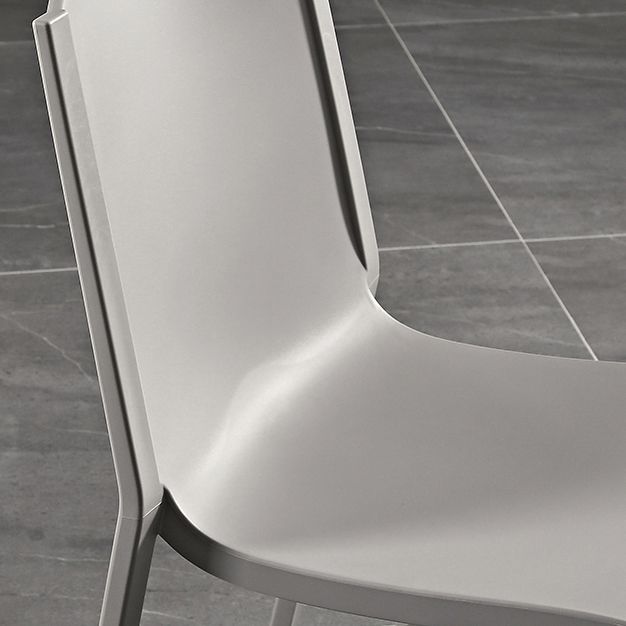 Modern Stackable Square Dining Chair Acrylic Dining Armless Chair for Kitchen Clearhalo ' kitchen&dining_furn' 'Dining Chairs' 'Dining Tables & Seating' 'dining_chair' 'furn' 'furn_dining_chair' 'Furniture' 'furniture_dining_chair' 'Kitchen & Dining Furniture' 'kitchen' 1200x1200_9c621767-258b-42ba-98e3-abf52c9e1c5b