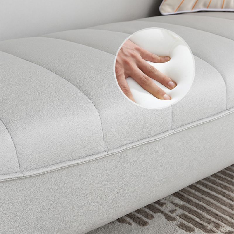 Glam with Arms Chaise Flared Arms with Legs for Bedroom Living Room Clearhalo 'Chairs & Seating' 'Chaise Lounge' 'chaise_lounge' 'furn' 'furn_chaise_lounge' 'Furniture' 'Living Room Furniture' 1200x1200_9c639030-d4cd-4507-bb37-114e9c7fa231