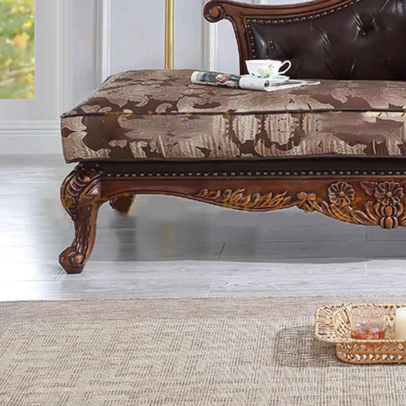Traditional Upholstered Chaise Lounge Couch Fabric Chaise Lounge Chair with Arms Clearhalo 'Chairs & Seating' 'Chaise Lounge' 'chaise_lounge' 'furn' 'furn_chaise_lounge' 'Furniture' 'Living Room Furniture' 1200x1200_9c6547e2-9d9b-4b8d-a69d-66870fbab2ee