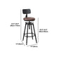 Industrial Bar and Counter Stool Adjustable Height Stool with 4 Black Legs Clearhalo 'Bar Furniture' 'Bar Stools' 'bar_stools' 'furn' 'furn_bar_stools' 'Furniture' 'furniture_bar_stools' 'Kitchen & Dining Furniture' 1200x1200_9c665555-6d33-4a20-a5bb-73503fcfef48