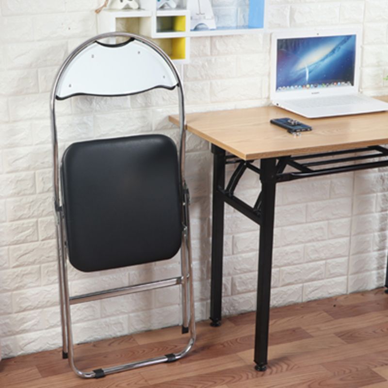 Modern Metal Indoor-Outdoor Chair Open Back Armless Dining Side Chair Clearhalo ' kitchen&dining_furn' 'Dining Chairs' 'Dining Tables & Seating' 'dining_chair' 'furn' 'furn_dining_chair' 'Furniture' 'furniture_dining_chair' 'Kitchen & Dining Furniture' 'kitchen' 1200x1200_9c692258-25c2-4f7a-91dc-1c7868b397e5