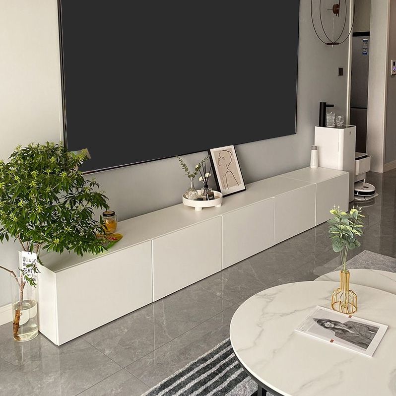 Wooden TV Stand Console Contemporary Media Console with 2 Drawers Clearhalo 'furn' 'furn_tv_stands_entertainment_centers' 'Furniture' 'Living Room Furniture' 'TV Stands & Entertainment Centers' 'TV Stands & Media Storage Furniture' 'tv_stands_entertainment_centers' 1200x1200_9c69b05a-fdaa-4469-97ab-49f7bfd9db66