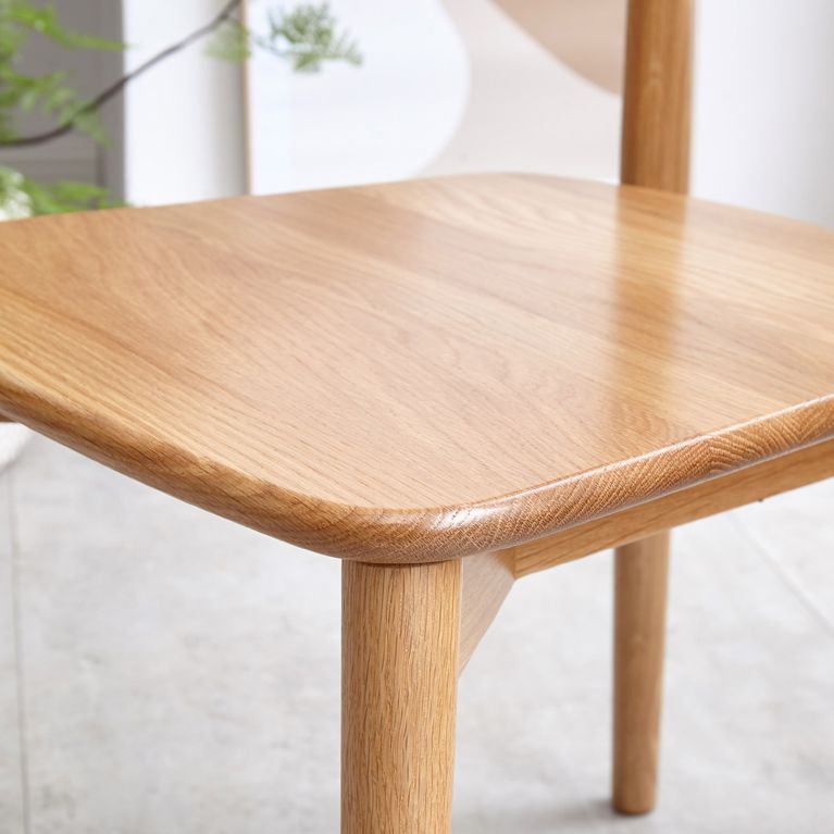 Modern Wood Indoor-Outdoor Chair Dining Room Armless Open Back Dining Side Chair Clearhalo ' kitchen&dining_furn' 'Dining Chairs' 'Dining Tables & Seating' 'dining_chair' 'furn' 'furn_dining_chair' 'Furniture' 'furniture_dining_chair' 'Kitchen & Dining Furniture' 'kitchen' 1200x1200_9c69ba2b-769e-4e03-a6d9-b1507edb9ef0