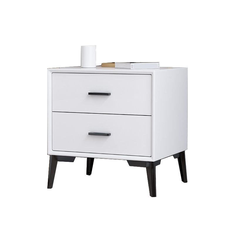 Armoire de chevet en bois Table de chevet minimaliste moderne avec jambes